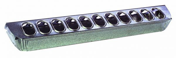 Metal Slide Top Poultry Ground Feeder