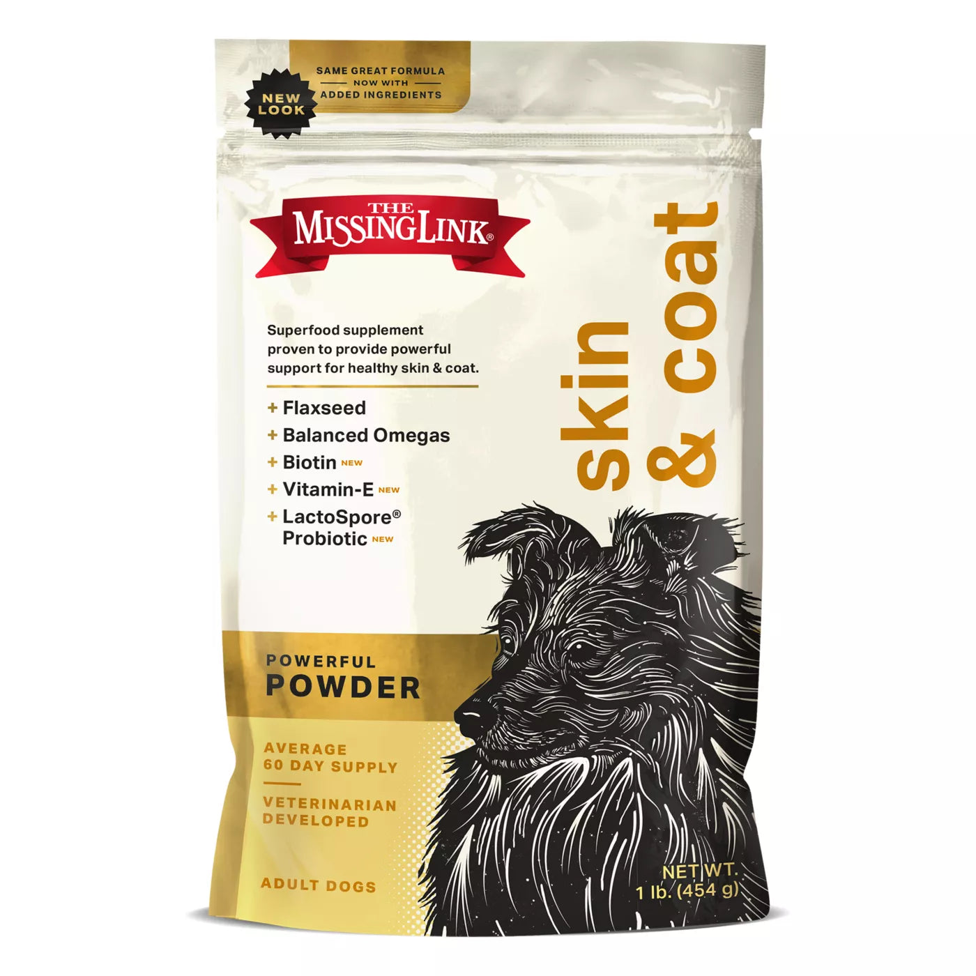 Missing Link Skin & Coat Supplement for Dogs