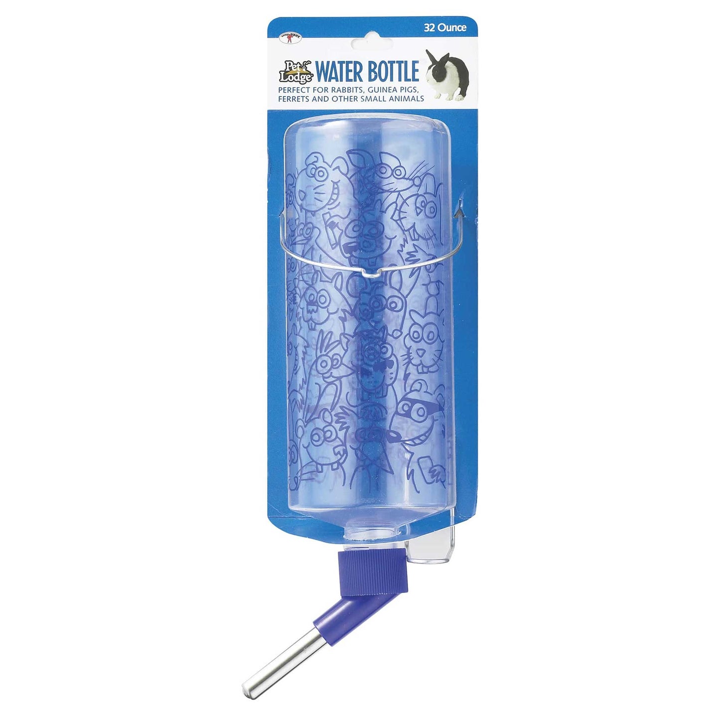 Pet Lodge Clear Rabbit Water Bottle