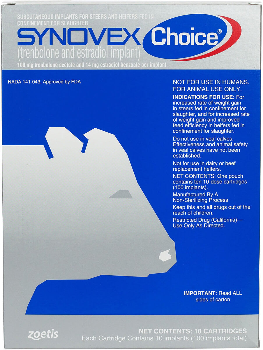 Synovex Choice - 100 Dose