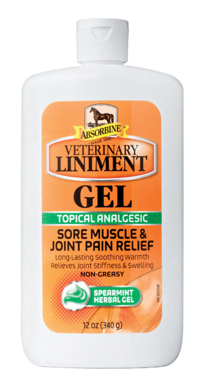 Vet Liniment Gel 12oz.