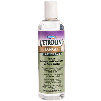 Vetrolin Mane & Tail Detangler 12oz.