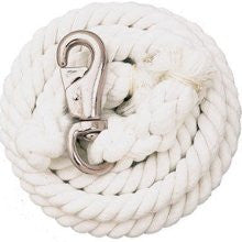 White Cotton Lead Rope