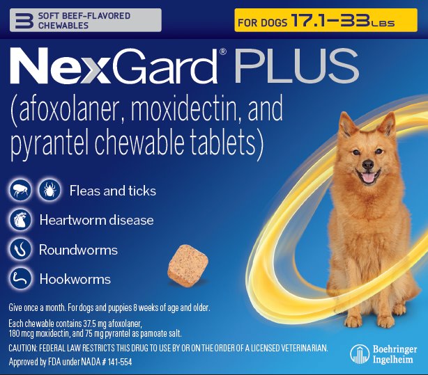 Nexgard Plus 3 Pack