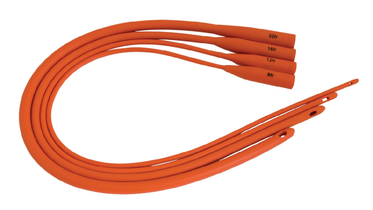 Red Rubber Stomach Feeding Tube