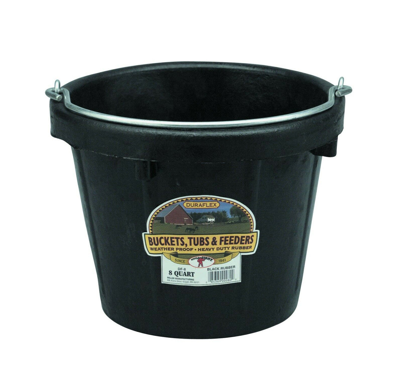 Little Giant All Purpose Rubber Pail 8 Quart