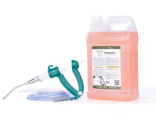 FerAppease Adjustable Dose Draw-Off Gun for Swine