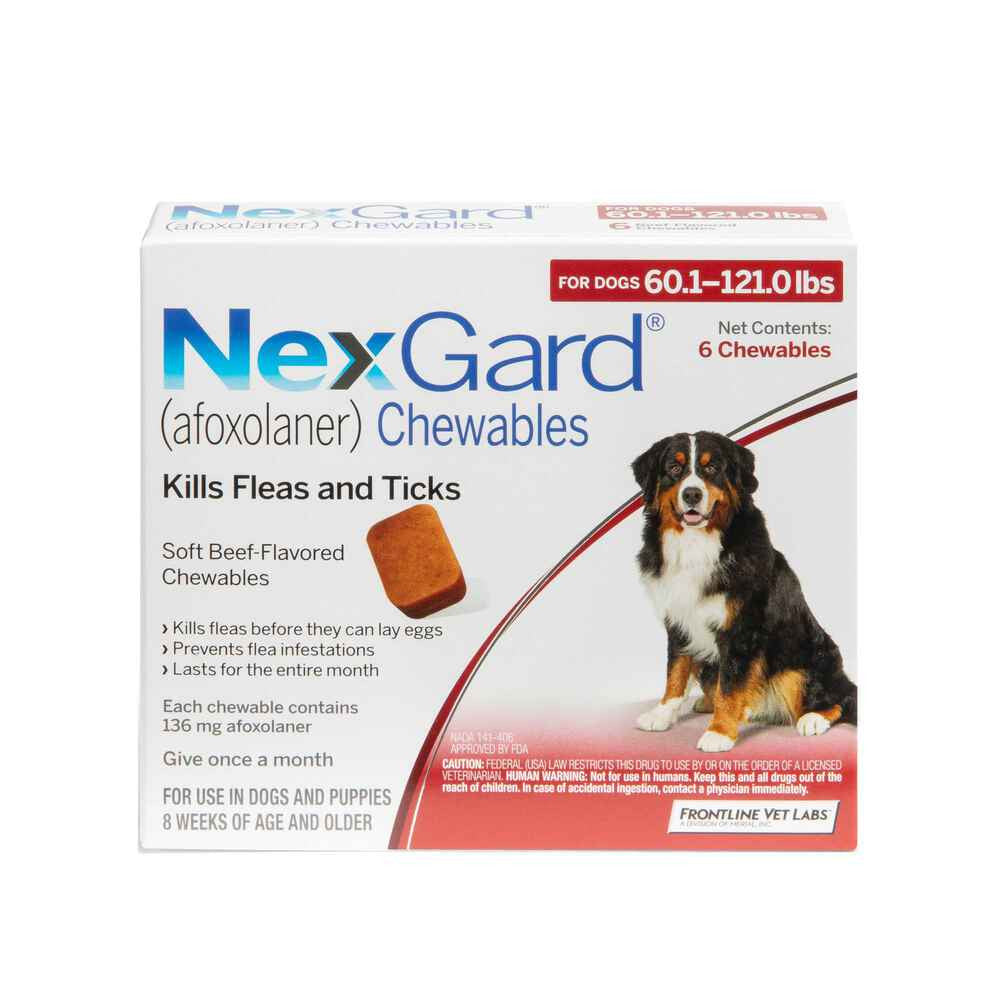 NexGard Flea & Tick Chewable Tablets - Prescription Required