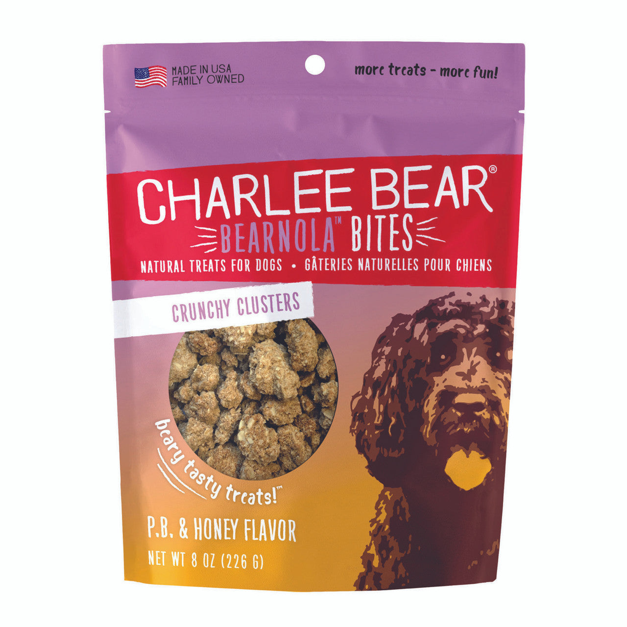 Charlee Bear Bearnola Bites 8oz.