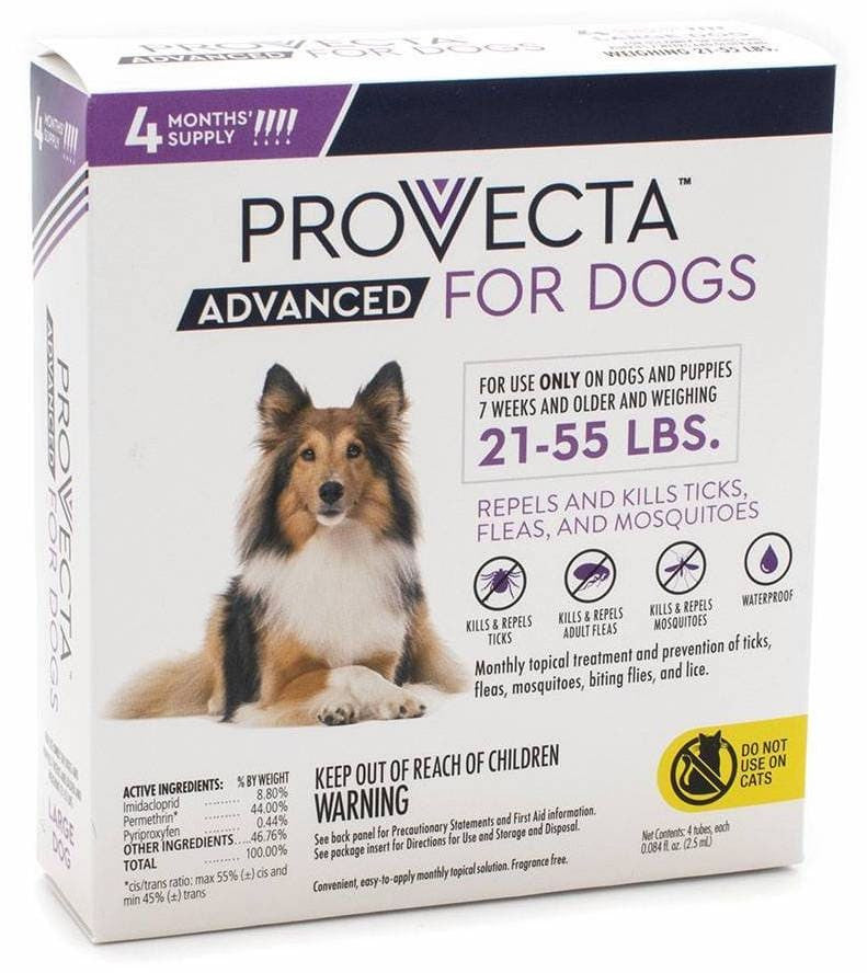 Provecta Advanced Dog - 4 Pack