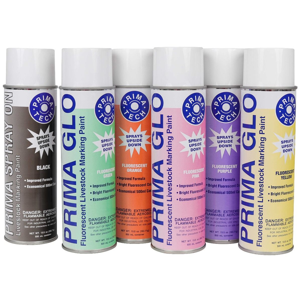 Prima Tech Spray-On Aerosol Marker - 500mL