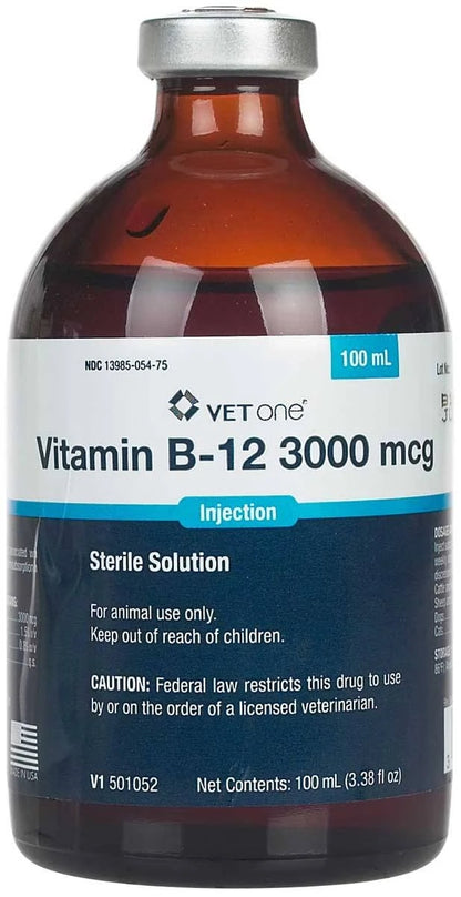 Vitamin B12 3,000 MCG JRG Livestock & Pet Supply Vitamin B12 3,000 MCG JRG Livestock & Pet Supply