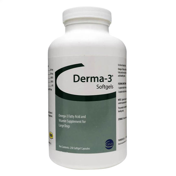 Derma -3 Softgels for Dogs and Cats
