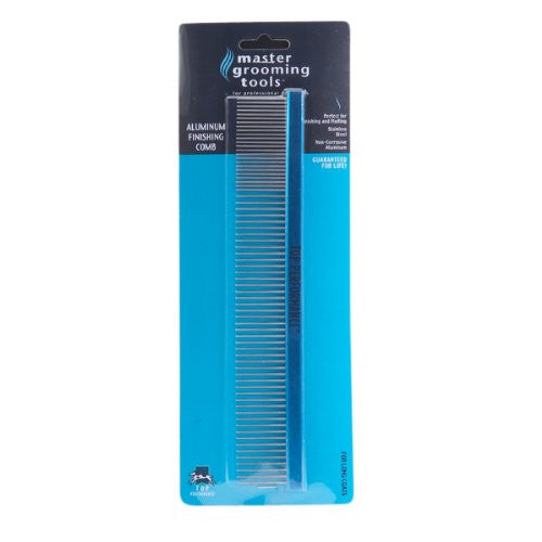 Aluminum Black Finishing Comb