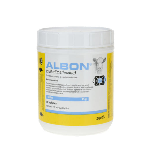 Albon (Sulfadimethoxine) Bolus 50ct - Prescription Required