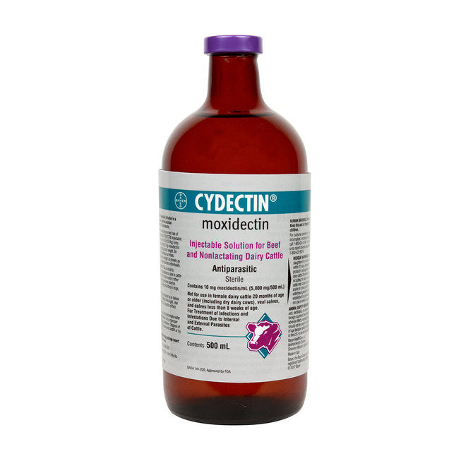 Cydectin Injectable Dewormer – JRG Livestock & Pet Supply