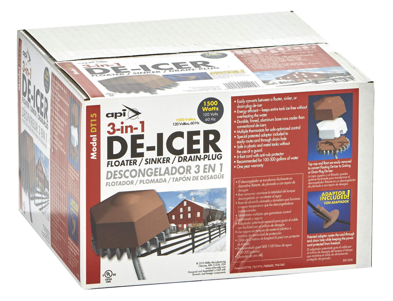 3-in-1 Tank De-Icer