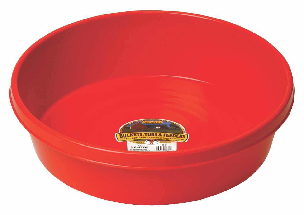 Little Giant Plastic Utility Pan 3 Gallon