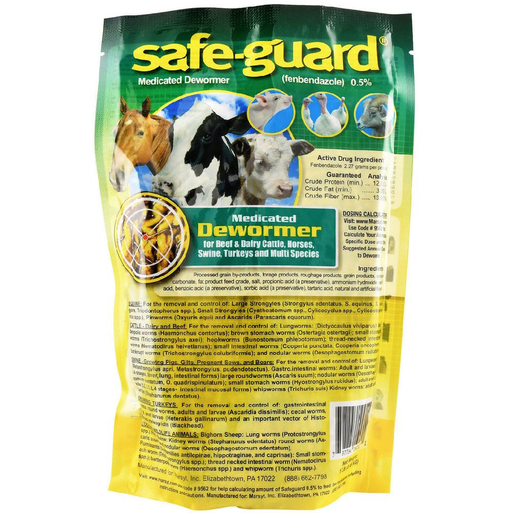 Safe-Guard Multi-Species Medicated Dewormer - 1lb