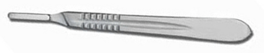 Stainless Steel Scalpel Handle #4