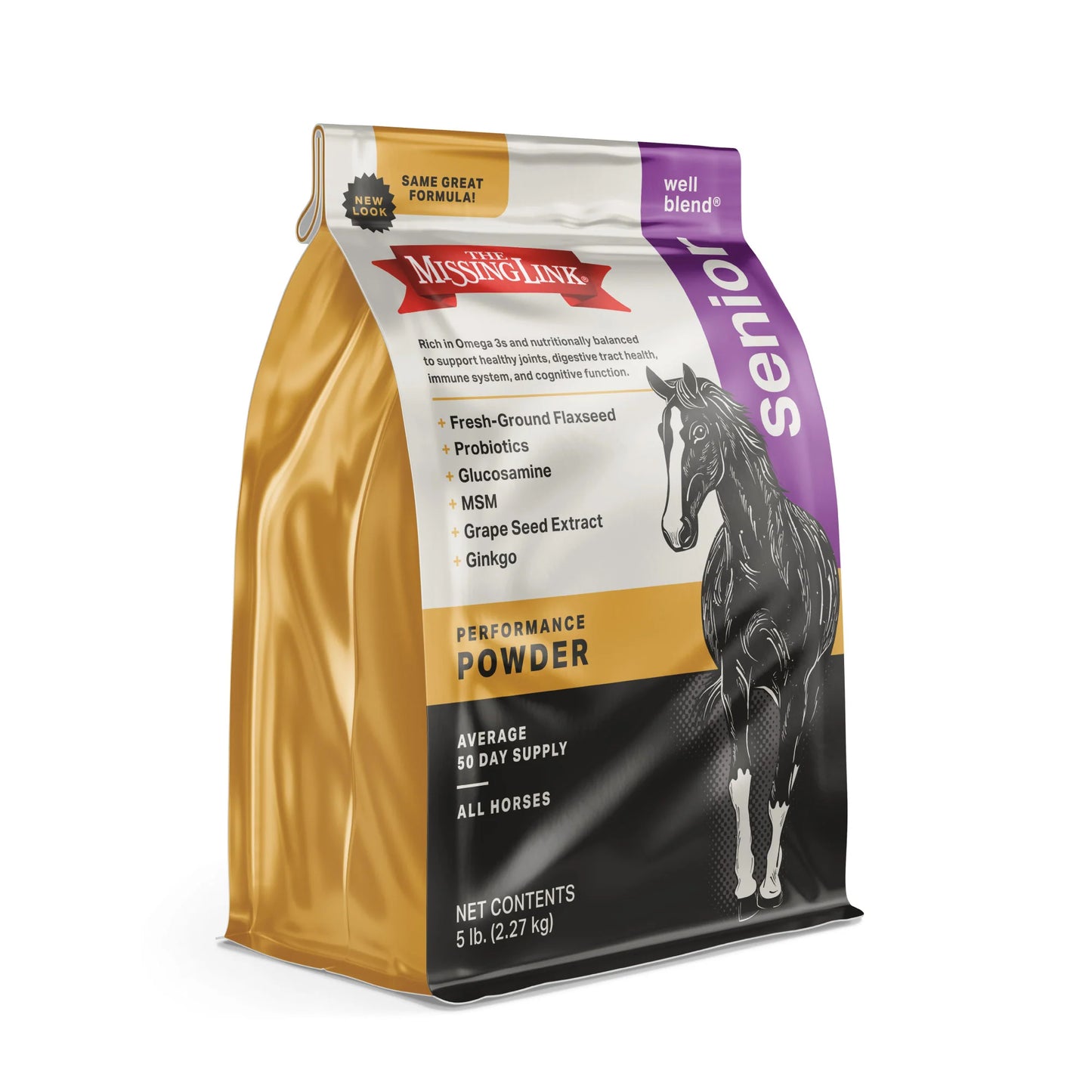 The Missing Link Well Blend Senior Supplement for Long-Term Health, 5lb