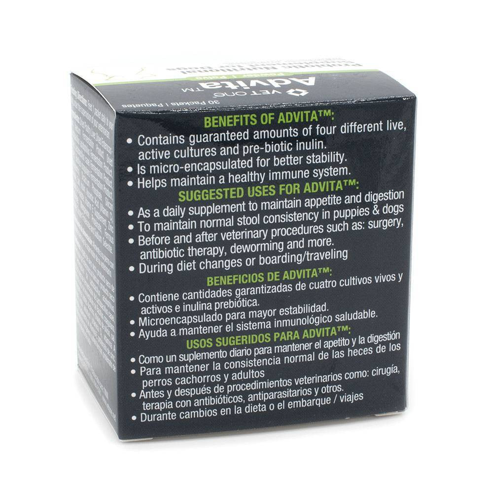 Advita Powder Probiotic Nutritional Supplement for Dogs 30ct