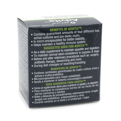 Advita Powder Probiotic Nutritional Supplement for Dogs 30ct