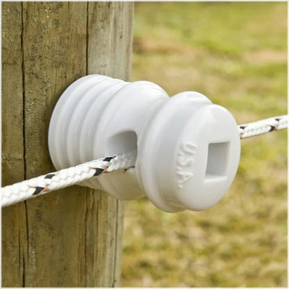 Duralator Wood Post Self-Drilling Insulator