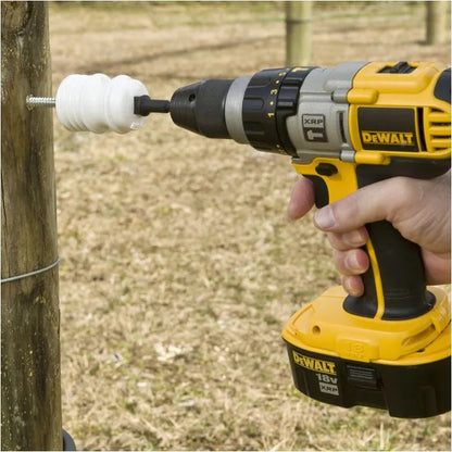 Duralator Wood Post Self-Drilling Insulator