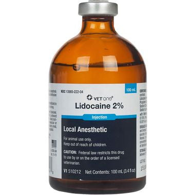 Lidocaine 2% Injection - Prescription Required