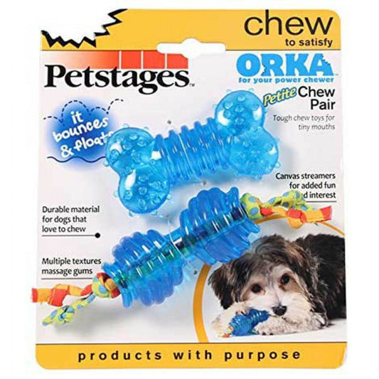 Petstages Orka Petite Chew Pair