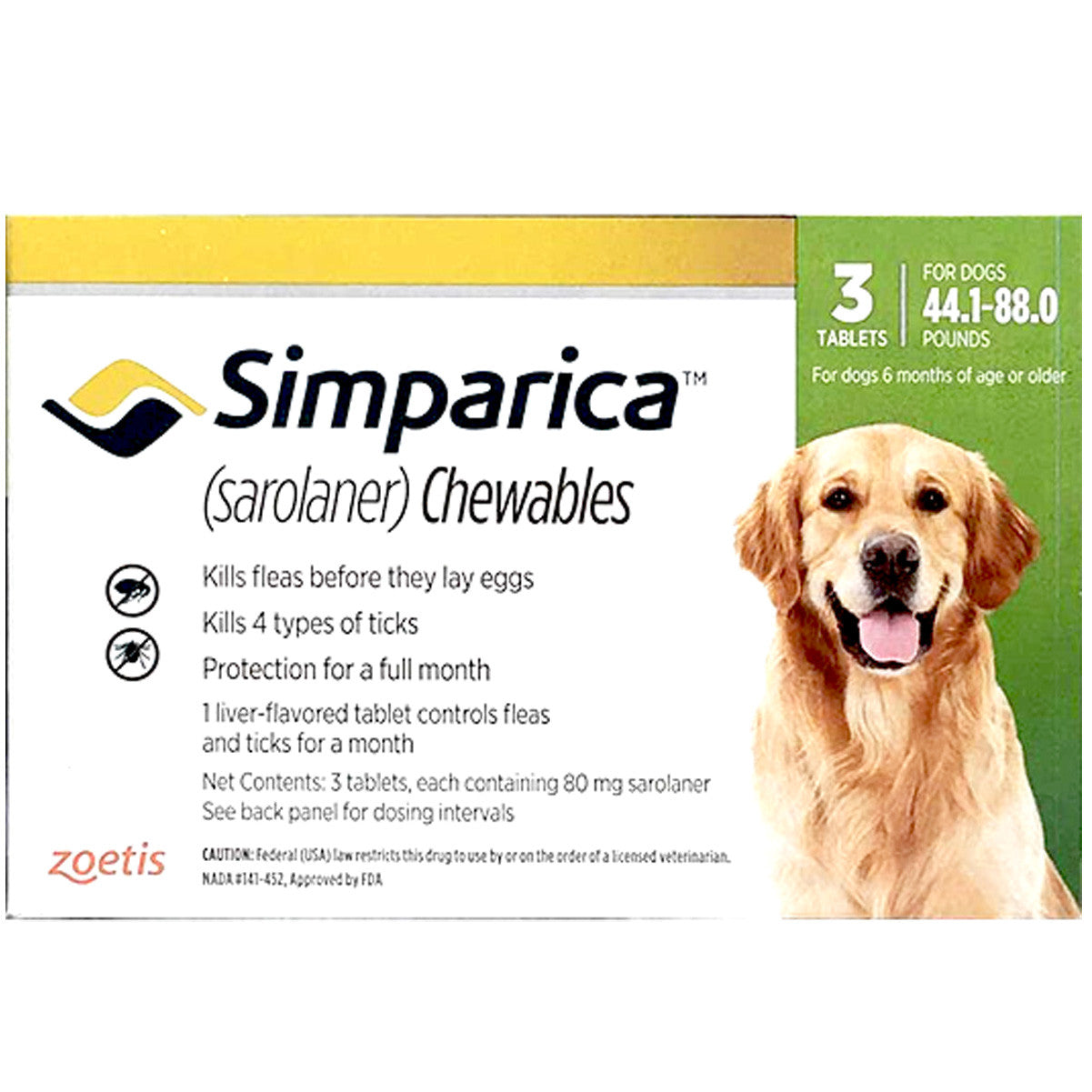 Simparica Flea & Tick Chews - Prescription Required