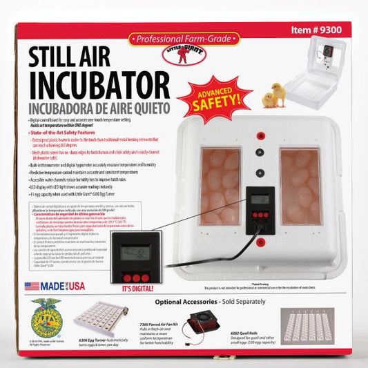 Still Air Incubator with Digital Display