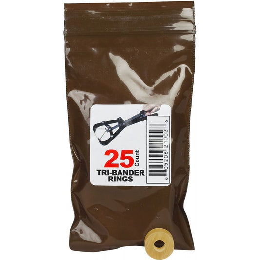 Tri-Band Rings - 25 Count